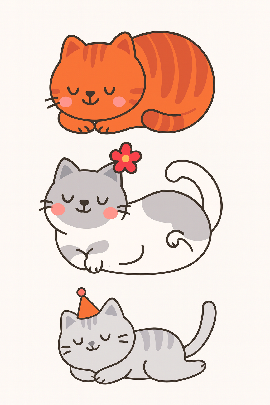 Lazy cats