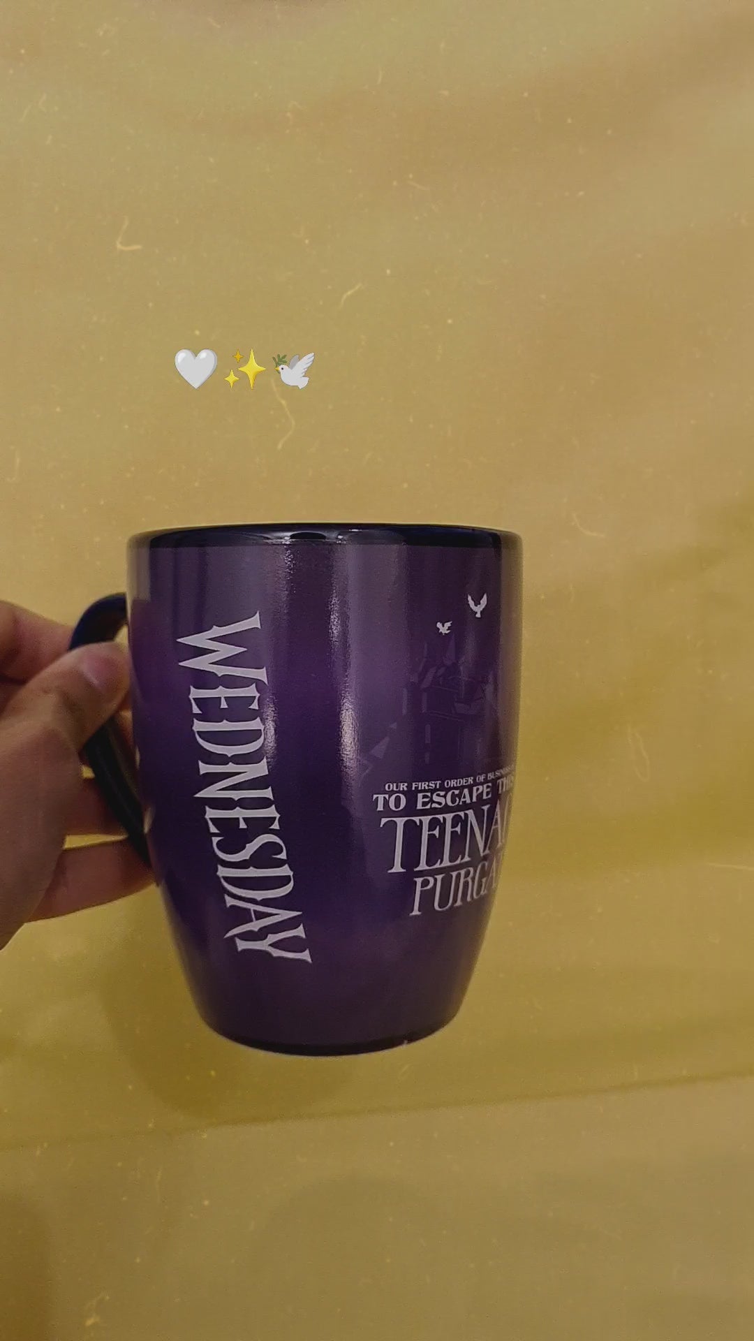 Wednesday mug 2 🦇🖤🦇