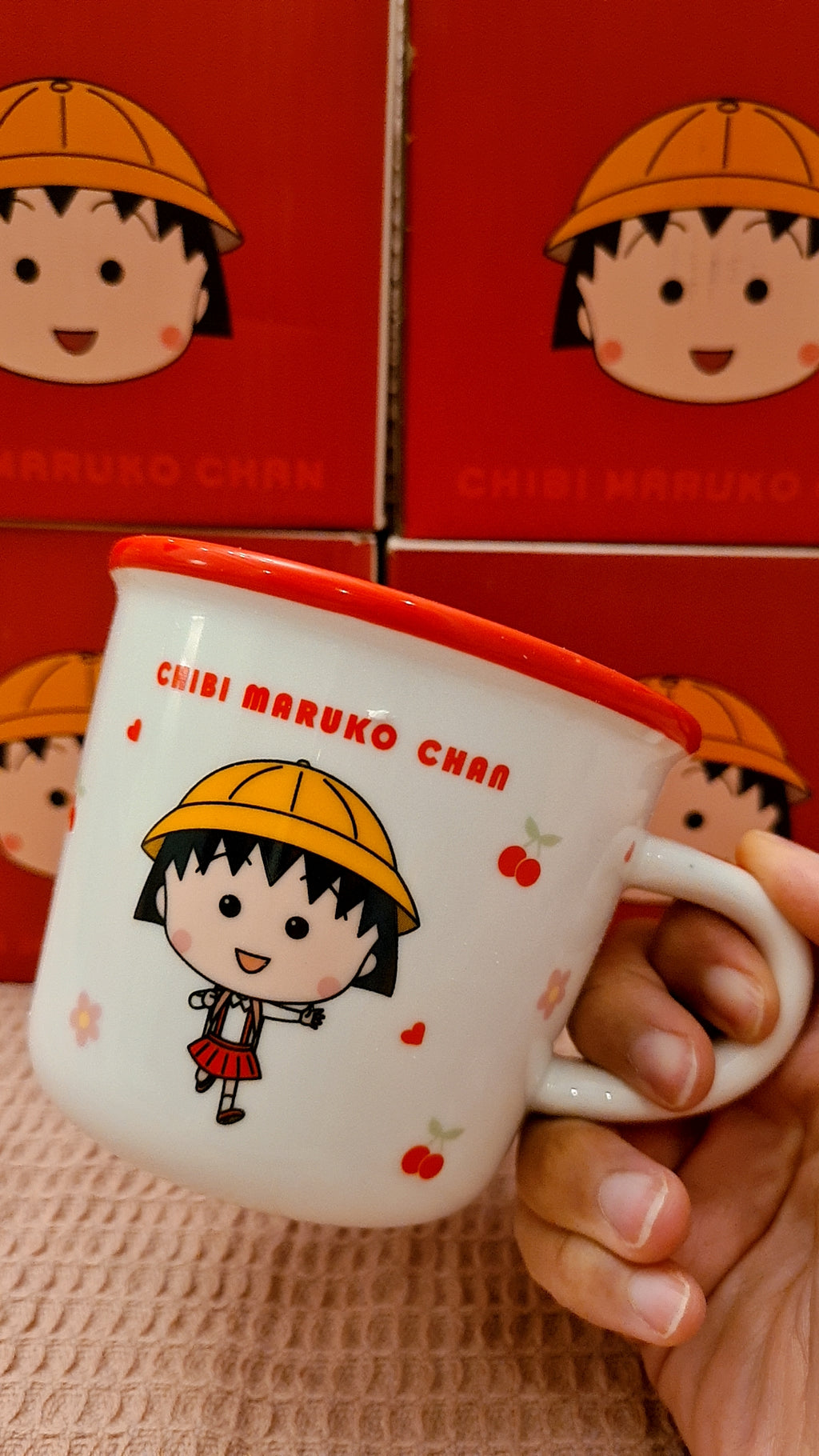 Chibi maruko mug 🍒