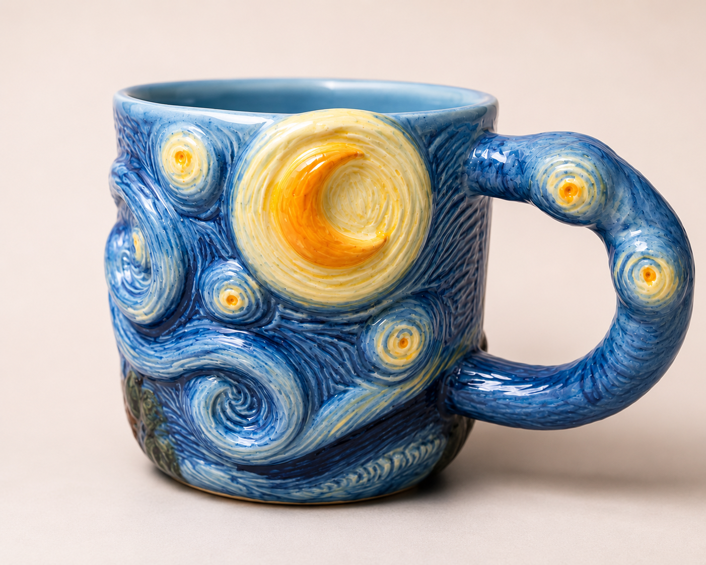 Starry night mug 🌟🌃
