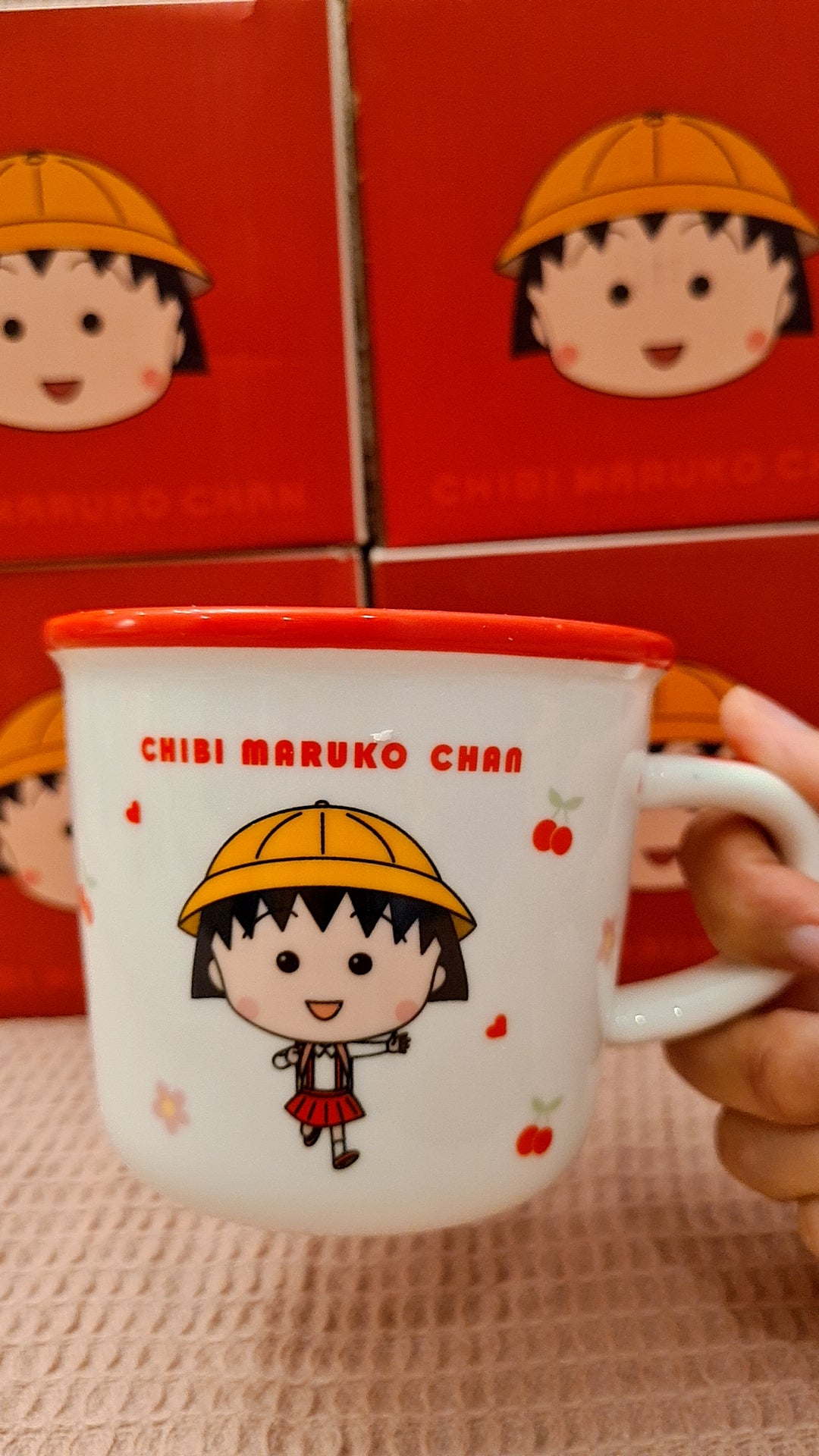 Chibi maruko mug 🍒