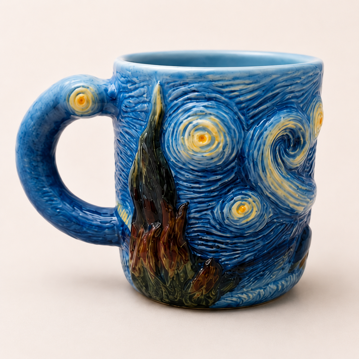 Starry night mug 🌟🌃